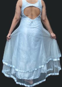 Elegant Blue Formal Dress