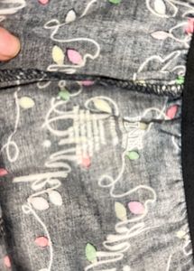 Pink Cherry Print Shorts set of three