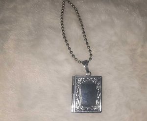 LOCKET BOOK Necklace