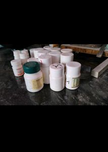Ayurved Empty Medicine Bottle Plastic