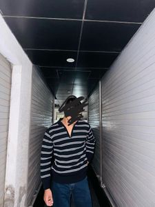 Striped Pullover Sweater