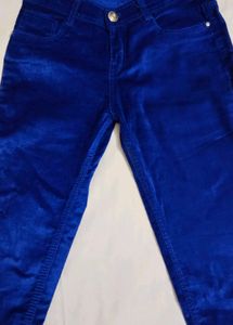Blue Corduroy Pants