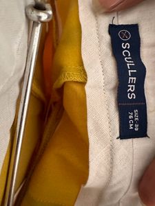 Mustard Yellow Formal Trousers