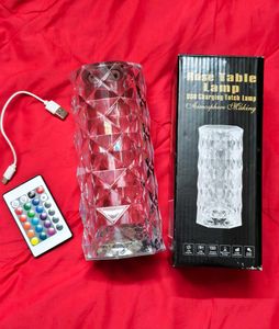 Crystal Rose Table Lamp