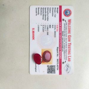 Natural Ruby (Manik) 5.25 Carat Gemstone