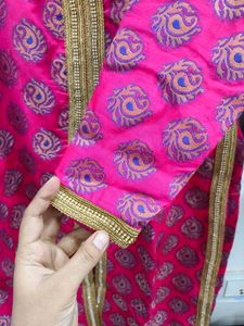 Banarsi Open Kurti With Lehnga