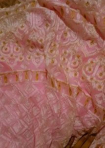 beautiful Baby Pink Colour Anarkali Duppta