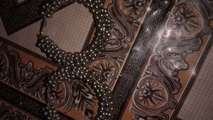Silver Beaded Bracelet &amp; Earings