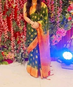 Saree With Blouse Piece