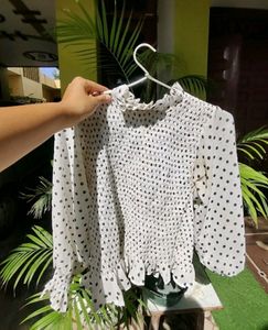 🖤SALE🖤 Korean Polka Dot Top