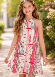 Funky Patterned Mini Dress