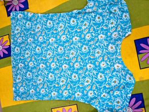 Vintage Floral Print Tunic