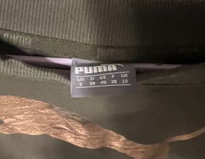 Olive Green Puma Sweatshirt