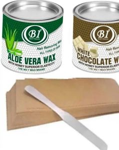 BI Aloe Vera &amp; White Chocolate Wax Combo