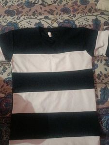 Striped T-Shirt - Black & White