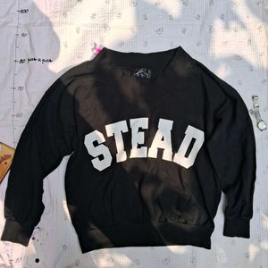 Printeresty Off Shoulder Sweatshirt ✨️