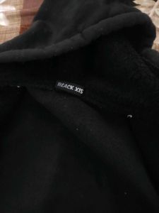 Black Jacket Hoodie Men Used Multiple times