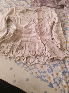 White Whomian Top