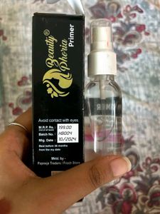 Primer+makeup Fixer Spray+ Counter Highlighter