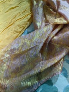 Full Flair Plazo With Dupatta..