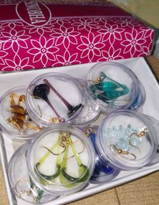 Hand Blown Glass Earrings - Unique Collection