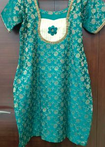 Floral Teal Heavy Suit