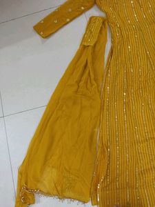 Dress With Plazzo