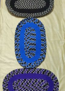 Three combo woolen footmat,made by woole rops👣?