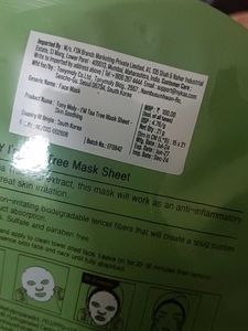 Tony Moly Face Mask Sheet