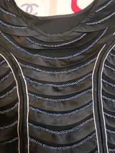 Party Wear Black One Piece