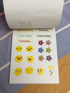 Factor Notes Happy Sticker Book