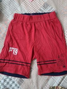 Red Boys' Shorts
