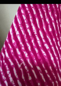Pink cotton Printed Kurta Set