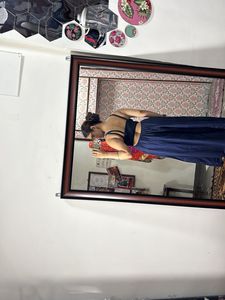 Navy Blue Midi Dress