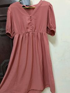 Pink Cute Dress 💗 From Myntra 💗Not Used , New New 💠bargain Allowed