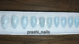Dual Design Press On Nails Set (006)
