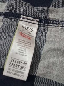 Blue &amp; White Plaid Button-Down