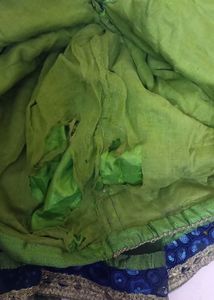 Mehandi Green Lahnga