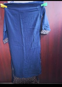Embroidery Design Kurti With Mirror Work Finishing