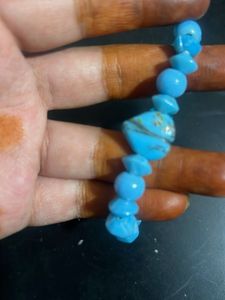 Blue Beaded Bracelet