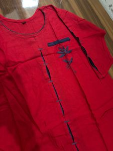 Red Kurta