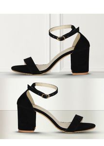 Black Block Heels