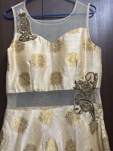 Beautiful Single Piece Indo Western Gown