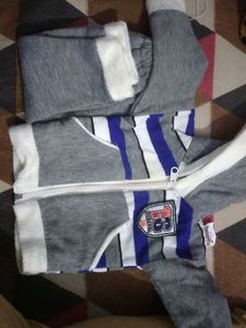 Cute Striped Knit Cardigan