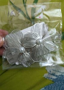Silver Flower Earrings