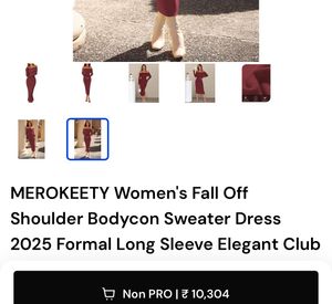 MEROKEETY new with tag 🏷️ bodycon dress