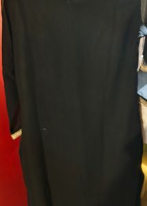 Ethnic Embroidered Black Party Kurta