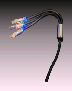 car charger with 120W Fast Charging Cable