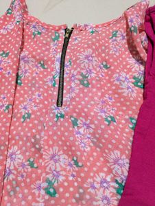 Floral Top Set With Inner