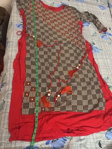Mirror Work Kurta